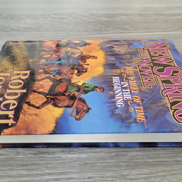 New Spring The Wheel of Time By Robert Jordan Hardcover 1st Edition 1st Printing - Picture 7 of 12